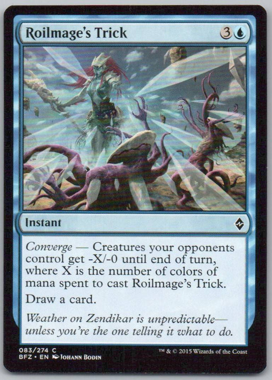 Roilmage's Trick 83 Normal Instant Card - Battle for Zendikar