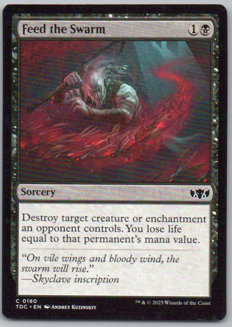 Feed the Swarm 180 Normal Sorcery Card - Commander: Tarkir: Dragonstorm