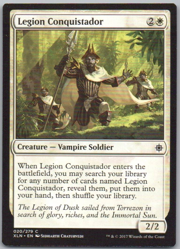 Legion Conquistador 20 Normal Creature Card - Ixalan