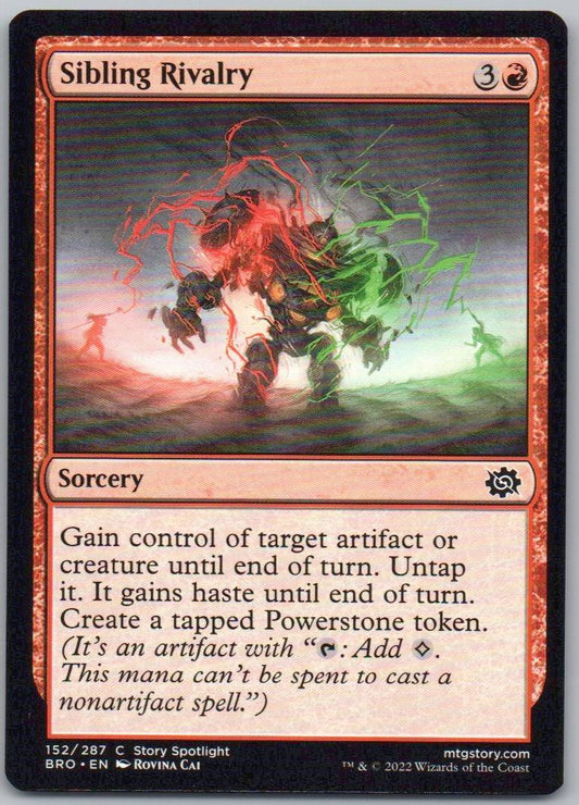 Sibling Rivalry 152 Normal Sorcery Card - The Brothers' War