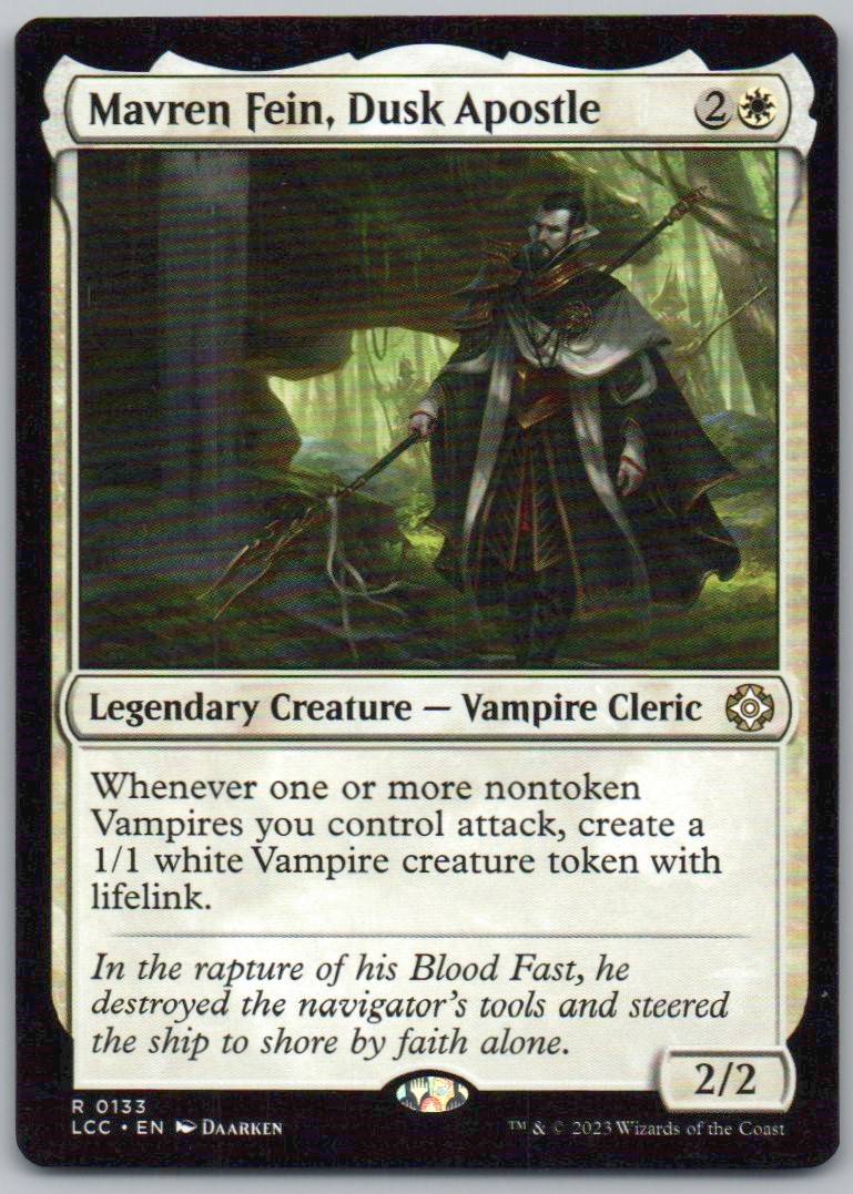 Mavren Fein, Dusk Apostle 133 Normal Legendary Card - Commander: The Lost Caverns of Ixalan