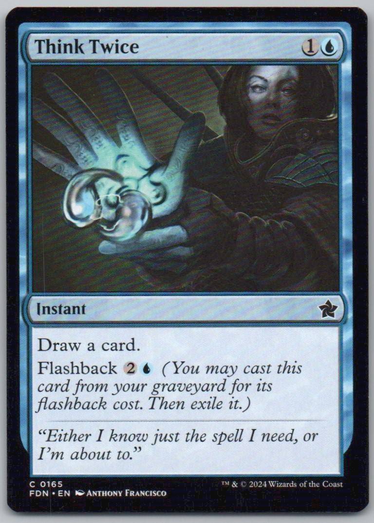Think Twice 165 Normal Instant Card - Foundations