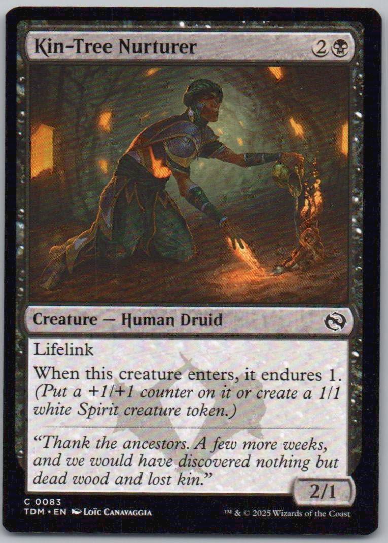 Kin-Tree Nurturer 83 Normal Creature Card - Tarkir: Dragonstorm
