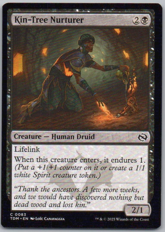 Kin-Tree Nurturer 83 Normal Creature Card - Tarkir: Dragonstorm