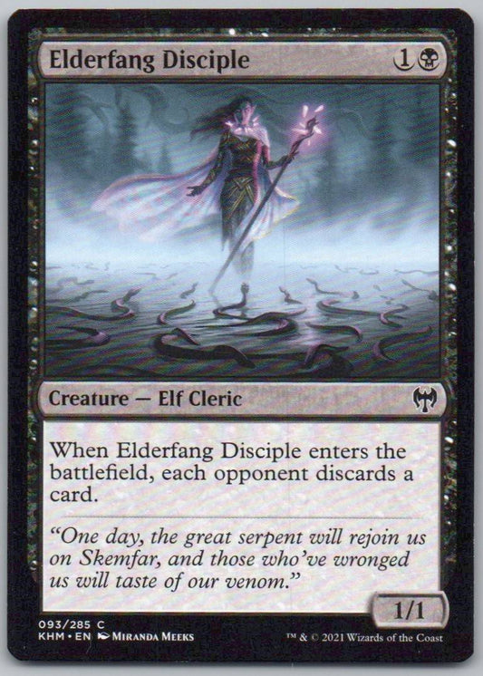 Elderfang Disciple 93 Normal Creature Card - Kaldheim