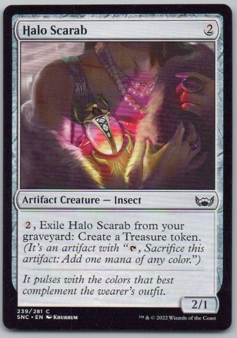 Halo Scarab 239 Normal Artifact Card - Streets of New Capenna