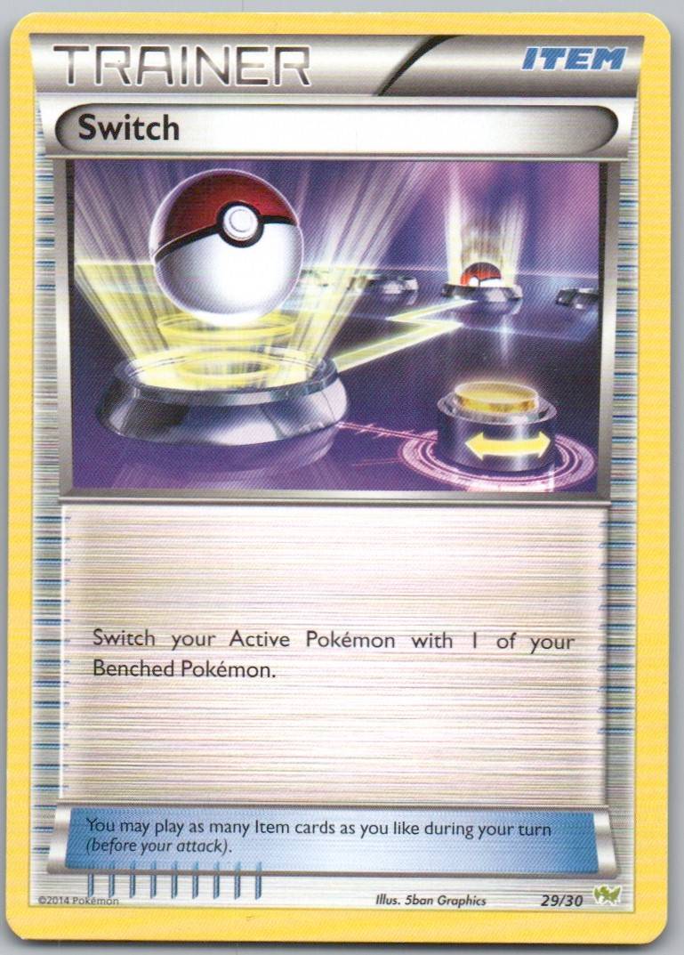 Switch (Noivern) 004 Normal Trainer Card - XY Trainer Kit: Sylveon & Noivern