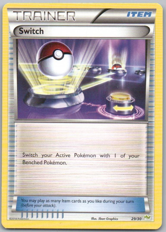 Switch (Noivern) 004 Normal Trainer Card - XY Trainer Kit: Sylveon & Noivern