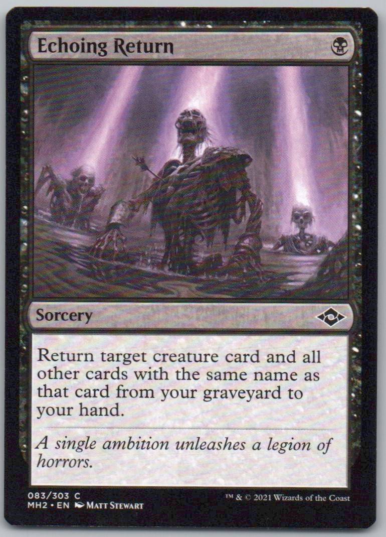 Echoing Return 83 Normal Sorcery Card - Modern Horizons 2