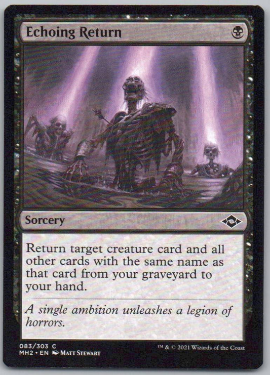 Echoing Return 83 Normal Sorcery Card - Modern Horizons 2