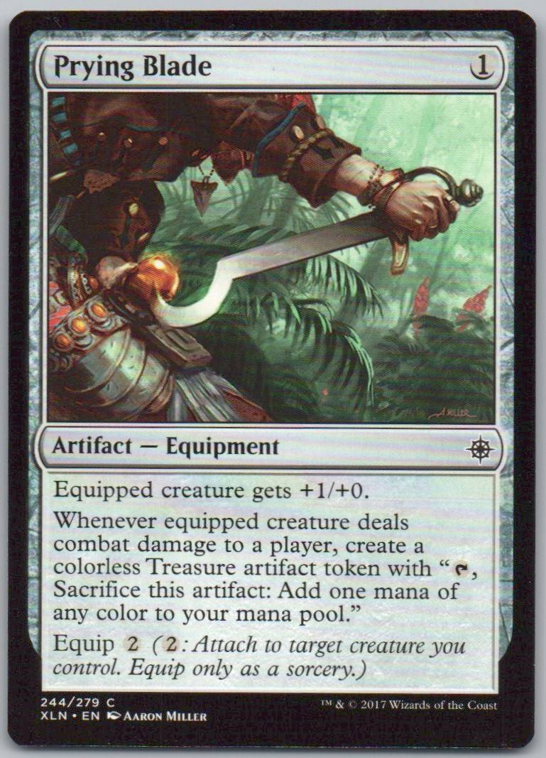 Prying Blade 244 Normal Artifact Card - Ixalan