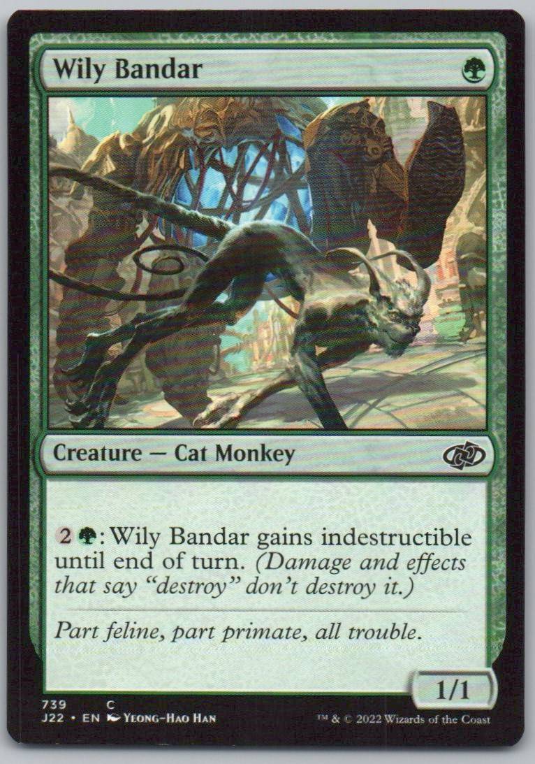 Wily Bandar 739 0 Creature Card - Jumpstart 2022