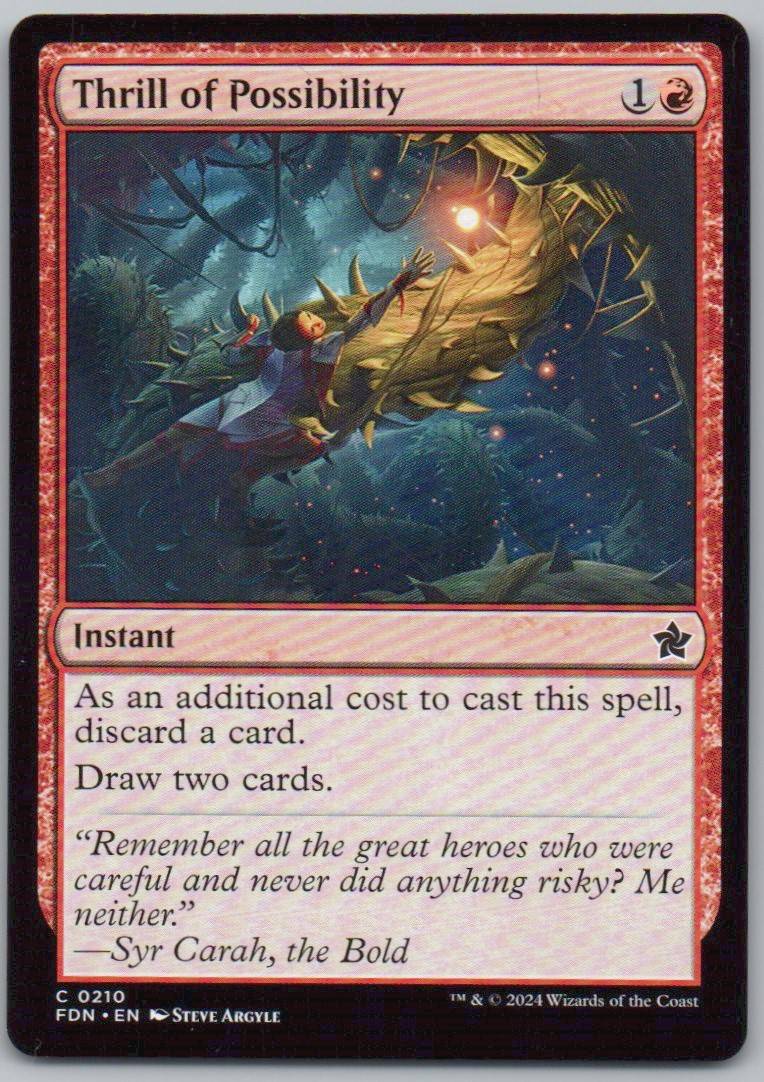 Thrill of Possibility 210 Normal Instant Card - Foundations