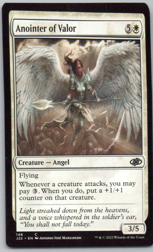 Anointer of Valor 148 0 Creature Card - Jumpstart 2022