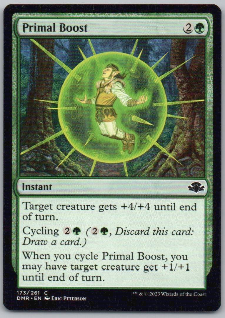 Primal Boost 173 Normal Instant Card - Dominaria Remastered
