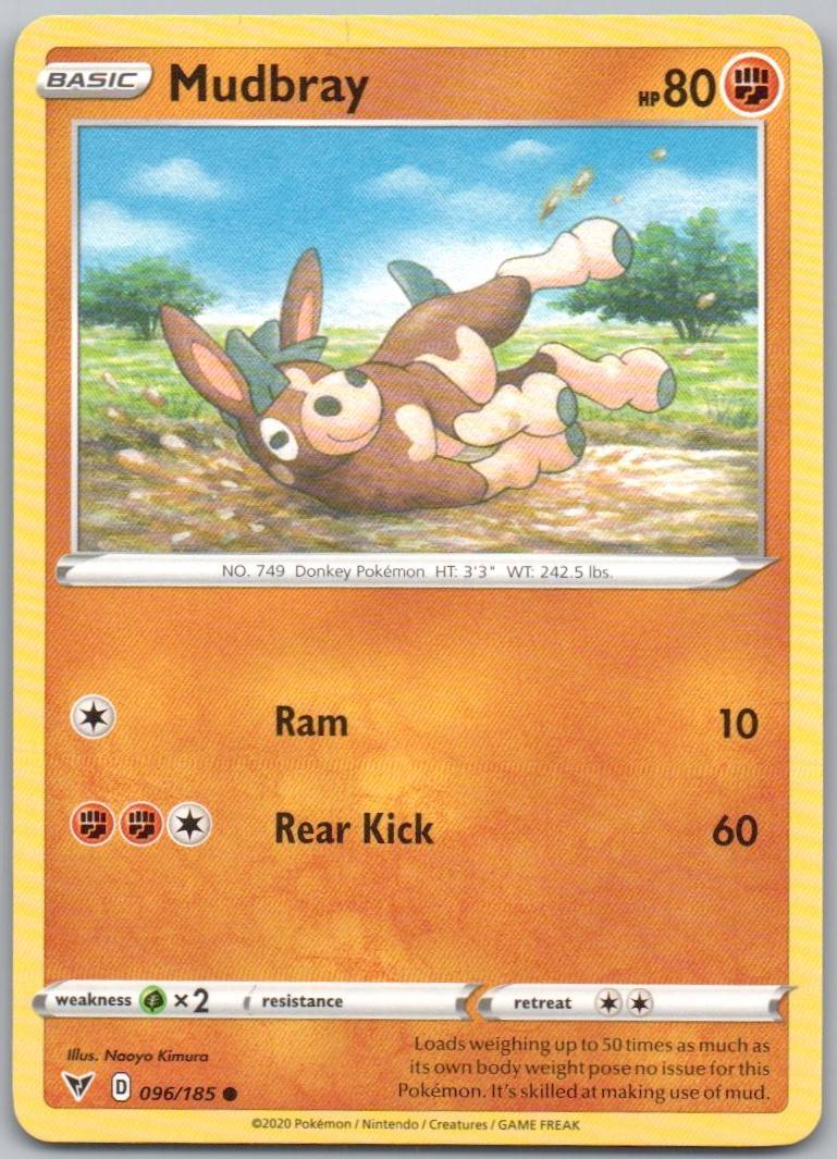 Mudbray 096 Normal Fighting Card - Vivid Voltage