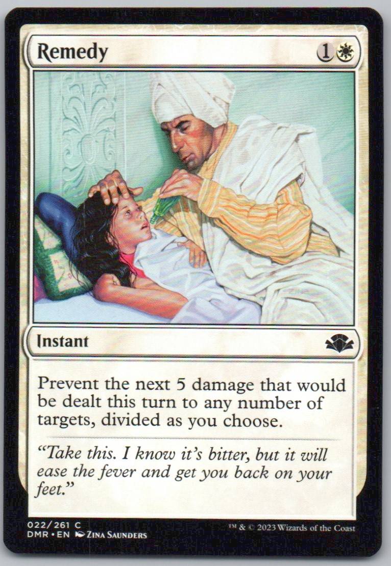 Remedy 22 Normal Instant Card - Dominaria Remastered