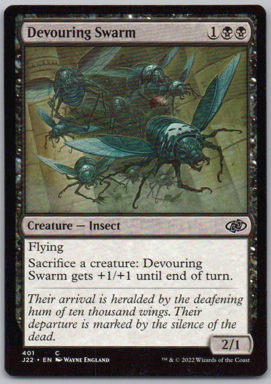 Devouring Swarm 401 0 Creature Card - Jumpstart 2022
