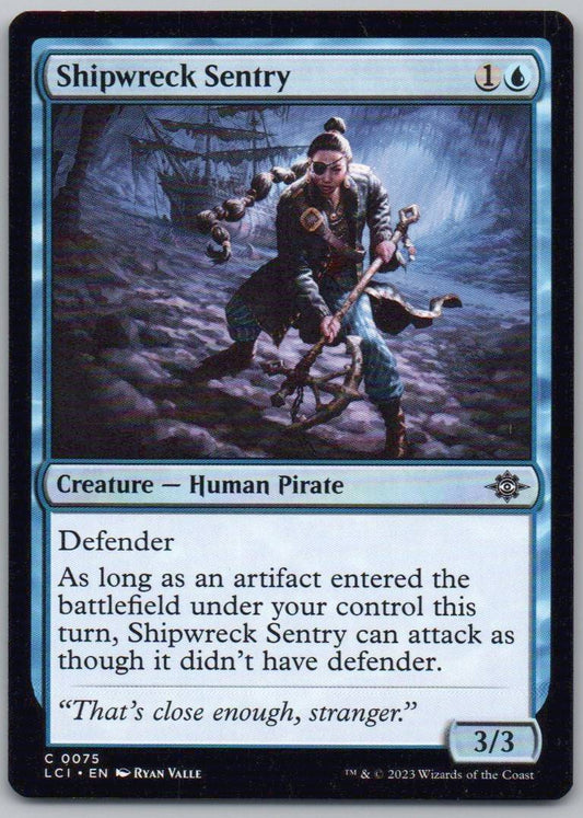 Shipwreck Sentry 75 Normal Creature Card - The Lost Caverns of Ixalan