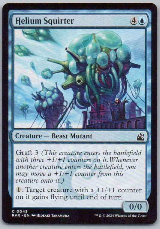 Helium Squirter 45 Normal Creature Card - Ravnica Remastered