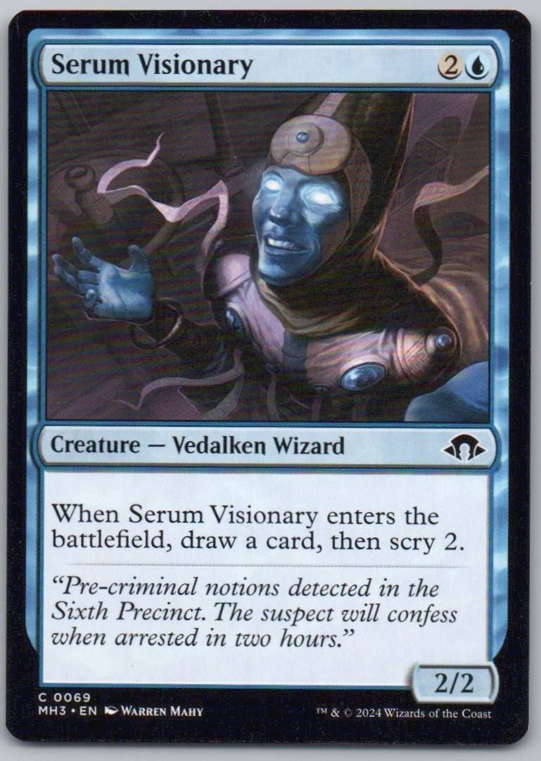 Serum Visionary 69 0 Creature Card - Modern Horizons 3