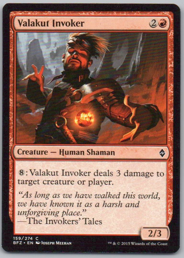 Valakut Invoker 159 Normal Creature Card - Battle for Zendikar