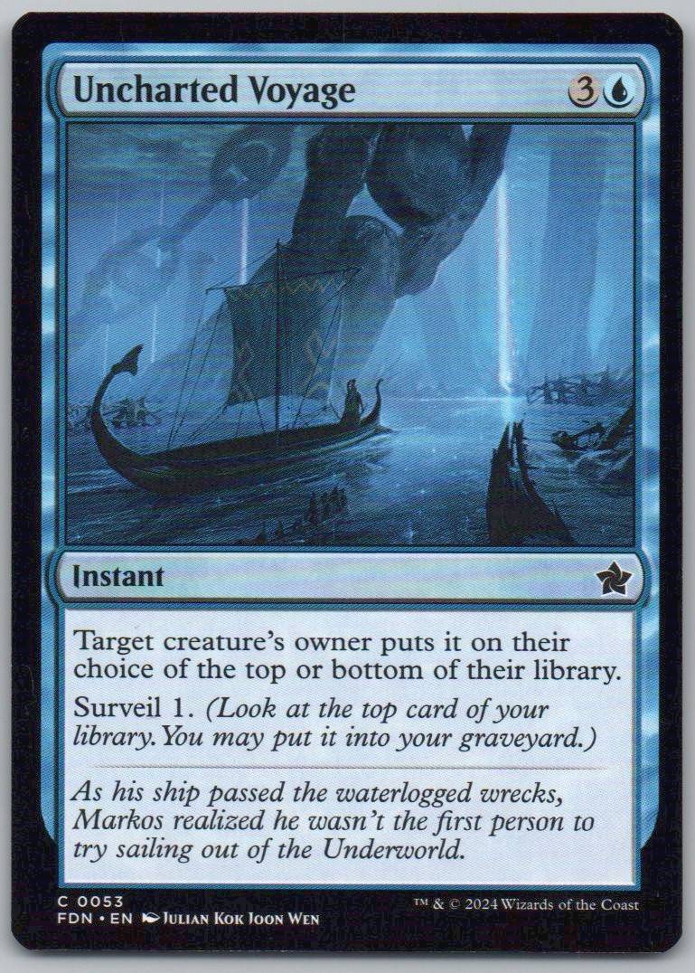 Uncharted Voyage 53 Normal Instant Card - Foundations