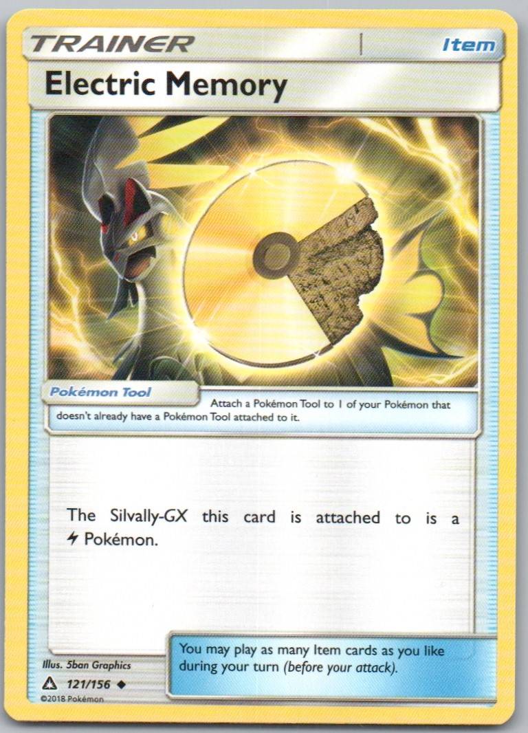 Electric Memory 121 Normal Trainer Card - Ultra Prism
