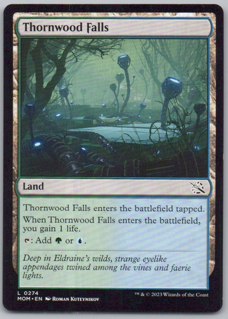 Thornwood Falls 274 0 Land Card - March of the Machine