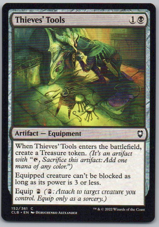 Thieves' Tools 152 Normal Artifact Card - Commander Legends: Battle for Baldur's Gate