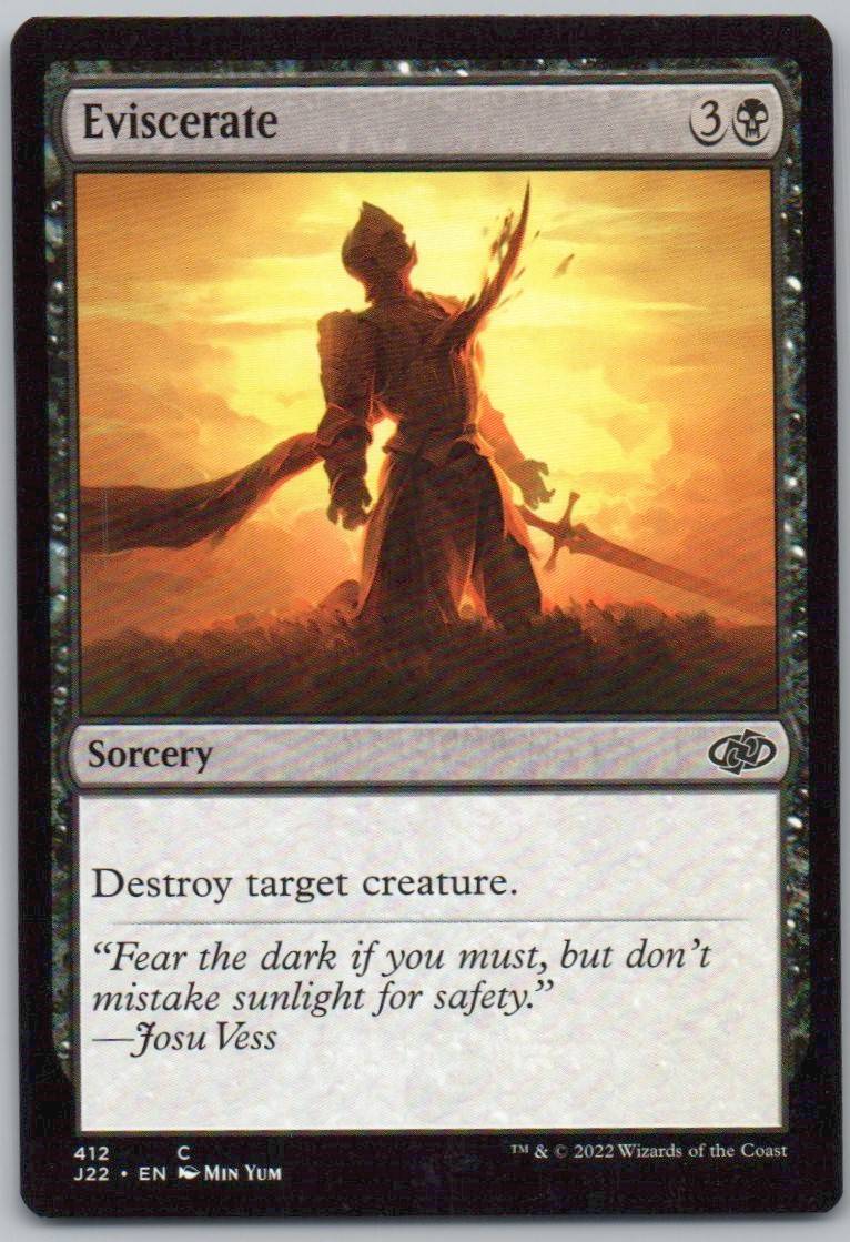 Eviscerate 412 0 Sorcery Card - Jumpstart 2022