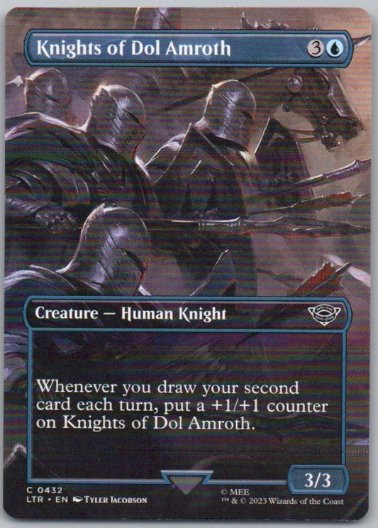 Knights of Dol Amroth (Borderless) 432 0 Creature Card - Universes Beyond: The Lord of the Rings: Tales of Middle-earth