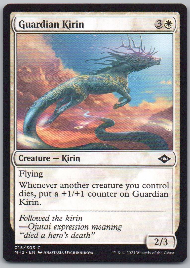 Guardian Kirin 15 0 Creature Card - Modern Horizons 2
