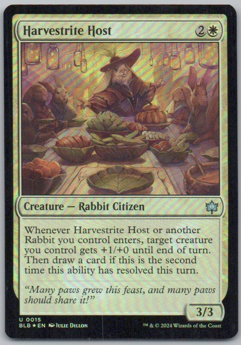 Harvestrite Host 15 Normal Creature Card - Bloomburrow