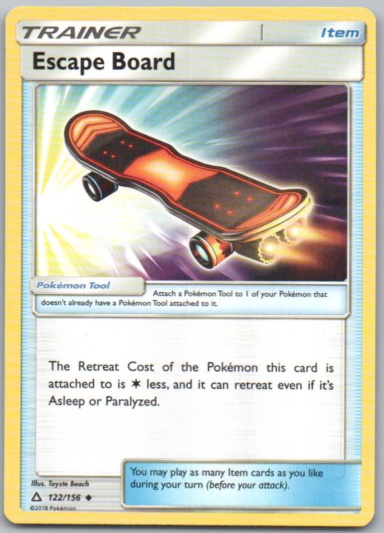 Escape Board 122 Normal Trainer Card - Ultra Prism