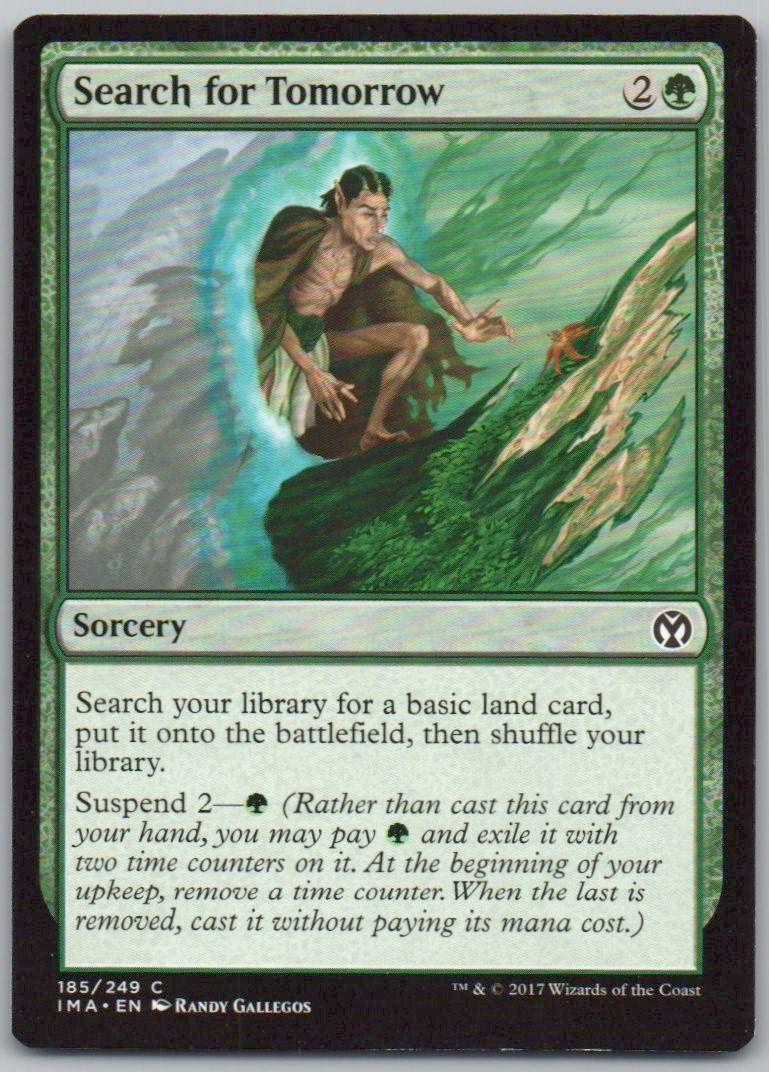 Search for Tomorrow 185 0 Sorcery Card - Iconic Masters