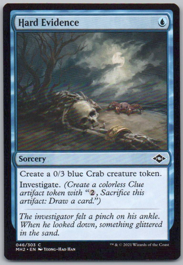 Hard Evidence 046/303 0 Sorcery Card - Modern Horizons 2