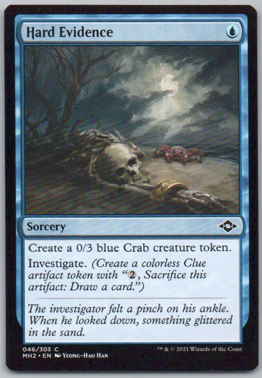 Hard Evidence 046/303 0 Sorcery Card - Modern Horizons 2
