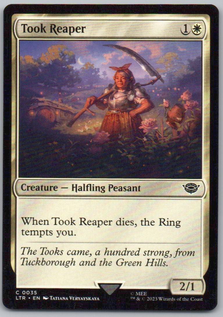 Took Reaper 35 0 Creature Card - Universes Beyond: The Lord of the Rings: Tales of Middle-earth