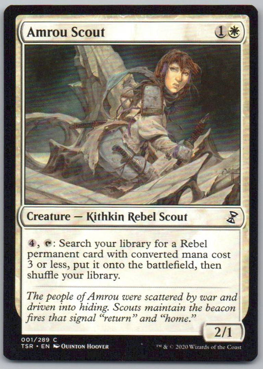 Amrou Scout 1 Normal Creature Card - Time Spiral: Remastered