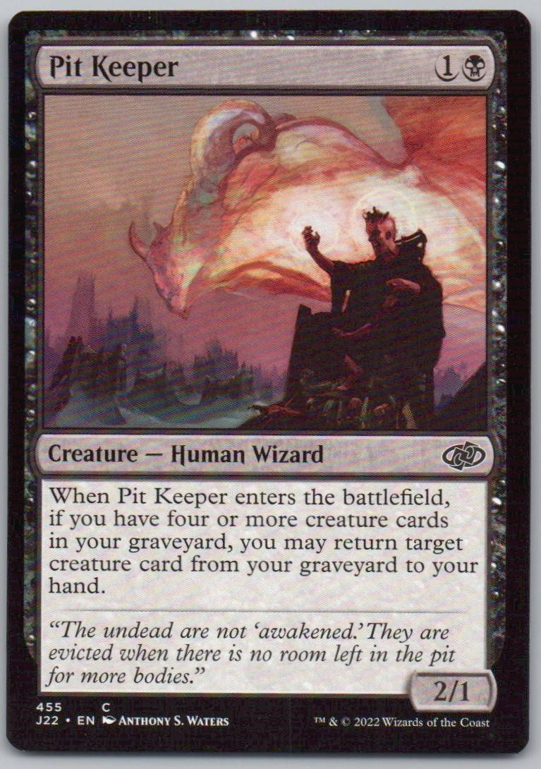 Pit Keeper 455 0 Creature Card - Jumpstart 2022