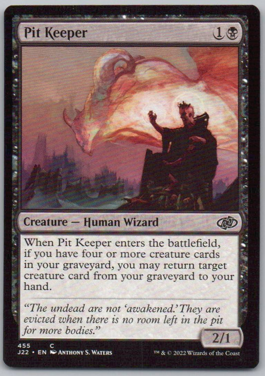 Pit Keeper 455 0 Creature Card - Jumpstart 2022
