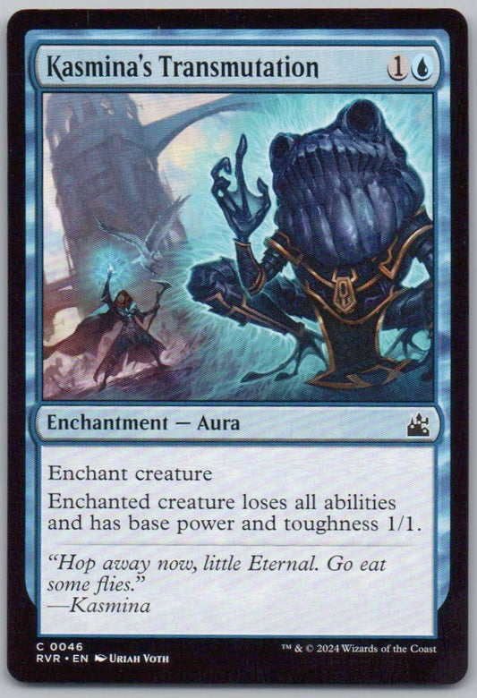 Kasmina's Transmutation 46 Normal Enchantment Card - Ravnica Remastered