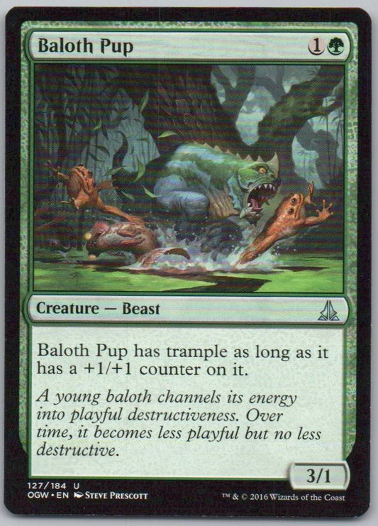Baloth Pup 127 Normal Creature Card - Oath of the Gatewatch
