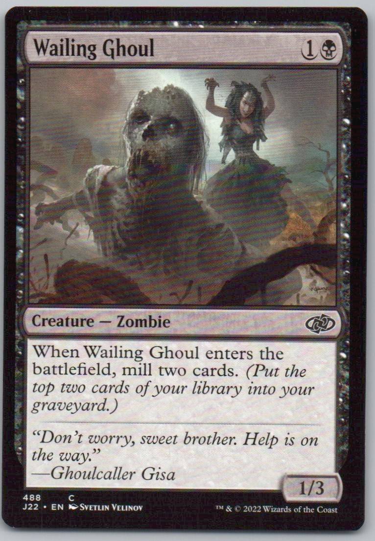 Wailing Ghoul 488 0 Creature Card - Jumpstart 2022