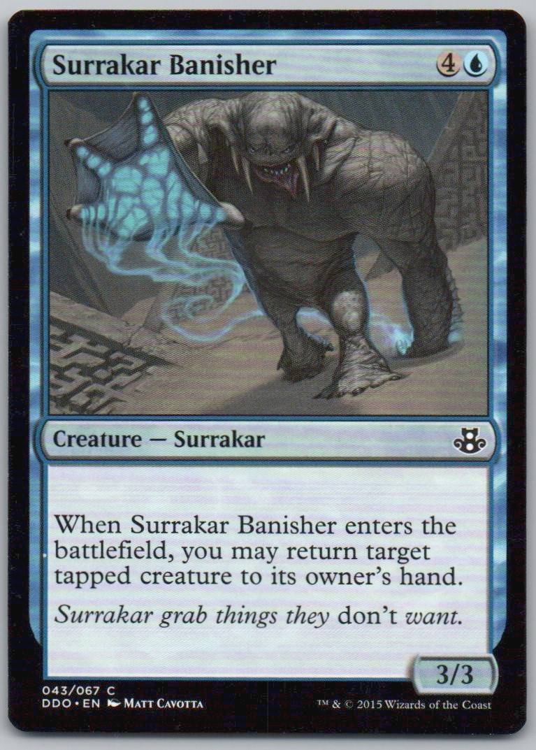 Surrakar Banisher 43 Normal Creature Card - Duel Decks: Elspeth vs. Kiora