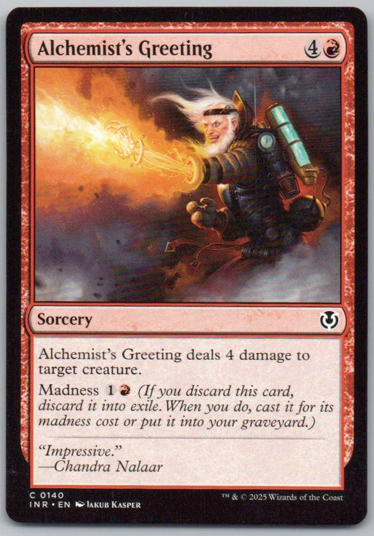 Alchemist's Greeting 140 0 Sorcery Card - Innistrad Remastered