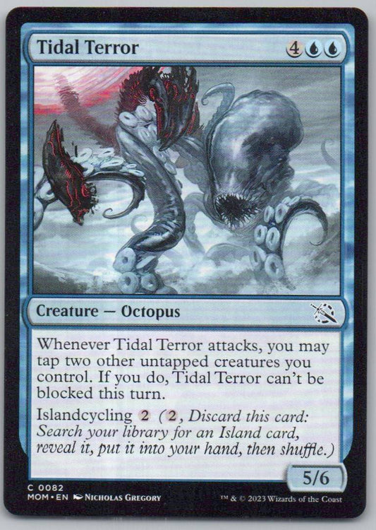 Tidal Terror 82 0 Creature Card - March of the Machine