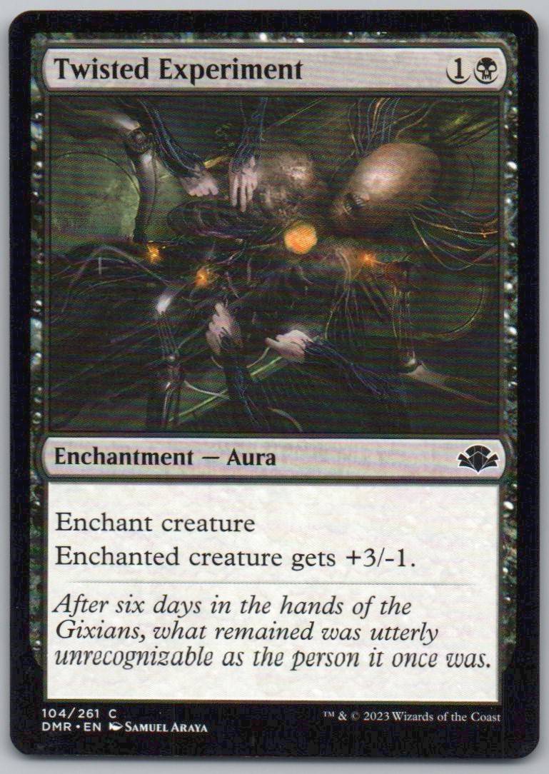 Twisted Experiment 104 Normal Enchantment Card - Dominaria Remastered