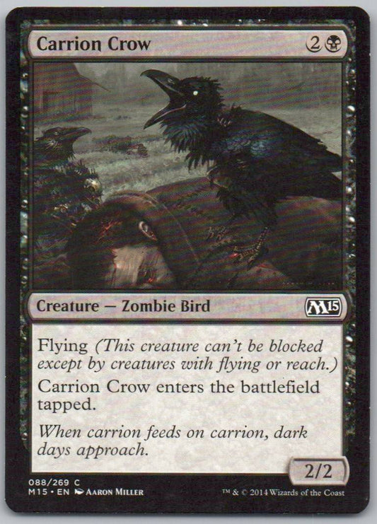 Carrion Crow 88 Normal Creature Card - Magic 2015